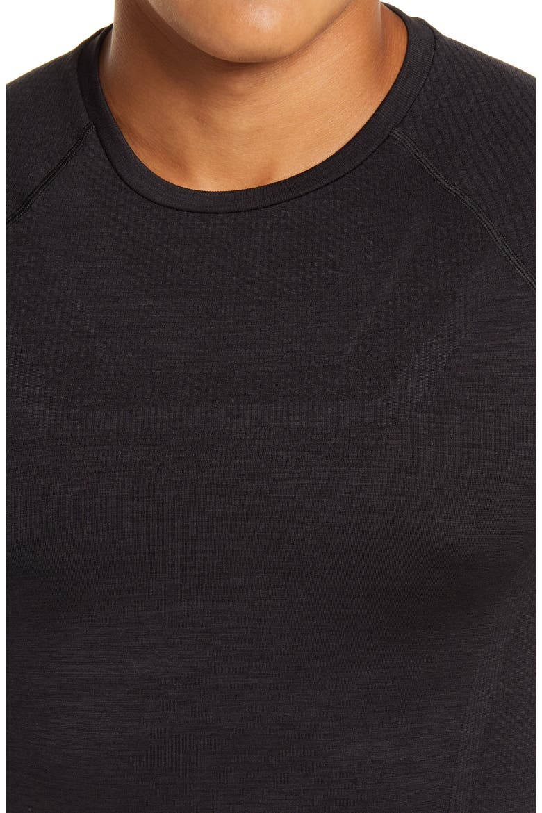 Conquer Performance T-Shirt, Alternate, color, BLACK
