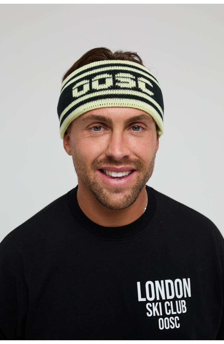 OOSC Après Headband - Yellow and Black, Main, color, Yellow And Black