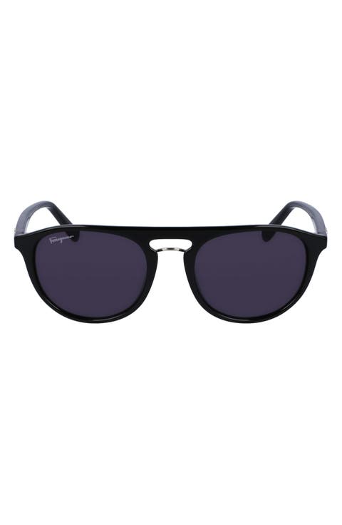 Gancini 54mm Aviator Sunglasses