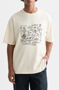 Scotch & Soda Cross-Stitched Artwork Cotton T-Shirt