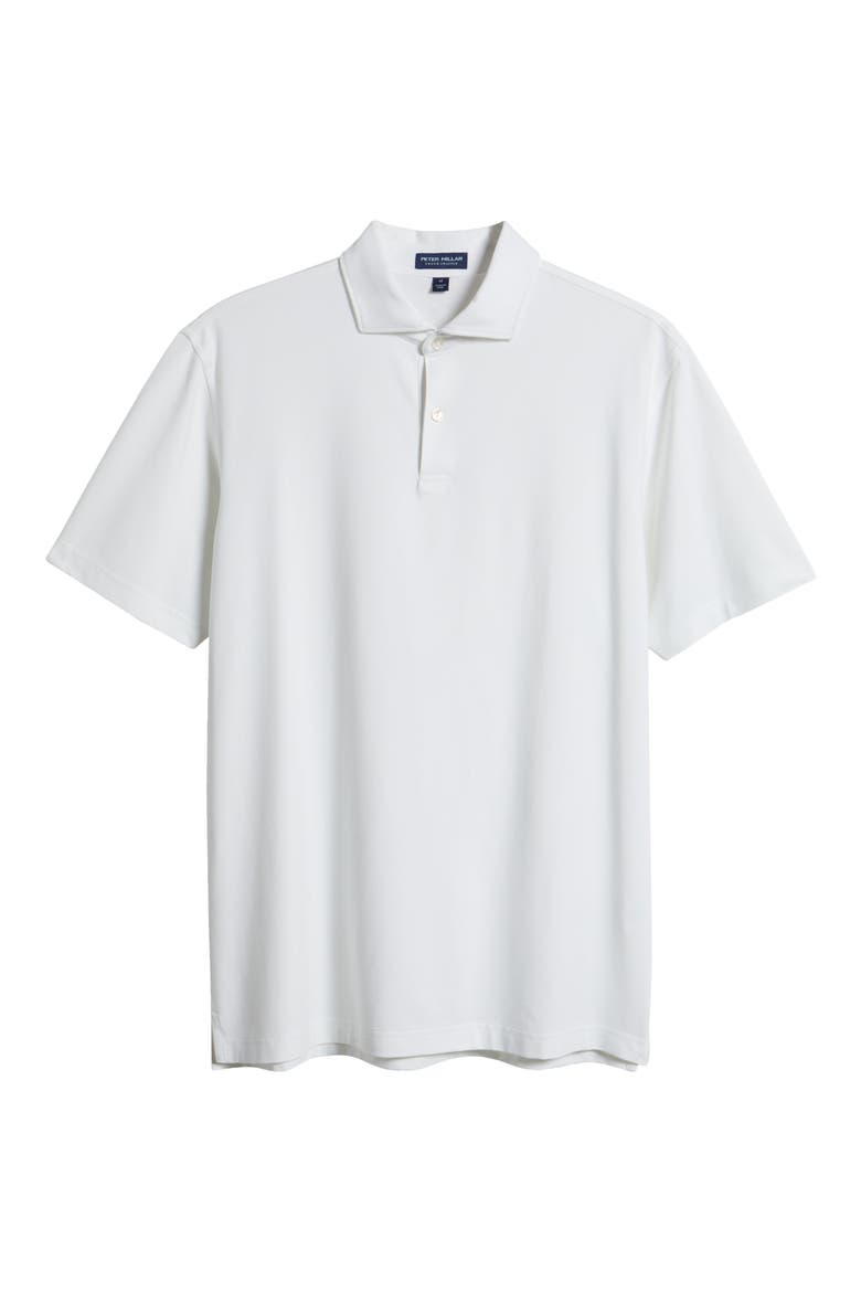 Crown Crafted Albatross Pima Cotton Blend Polo, Alternate, color, WHITE
