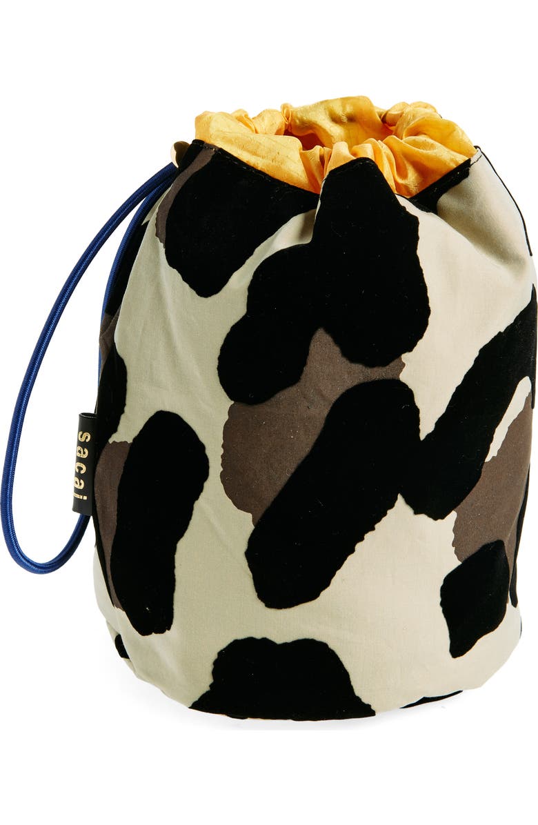 Sacai Zantan Drawstring Bag, Main, color,