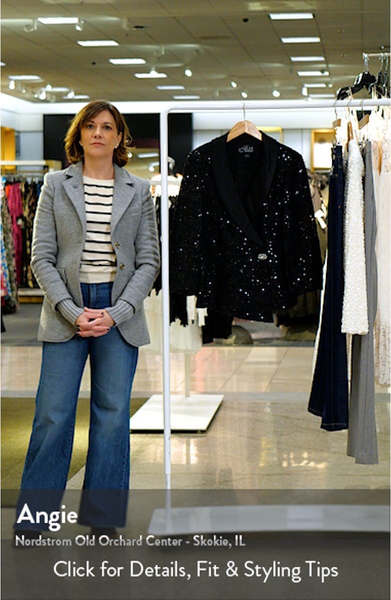 Embroidered Wrap Top, sales video thumbnail