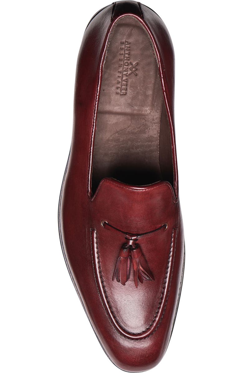 Anthony Veer Kennedy Tassel Loafer, Alternate, color, Oxblood