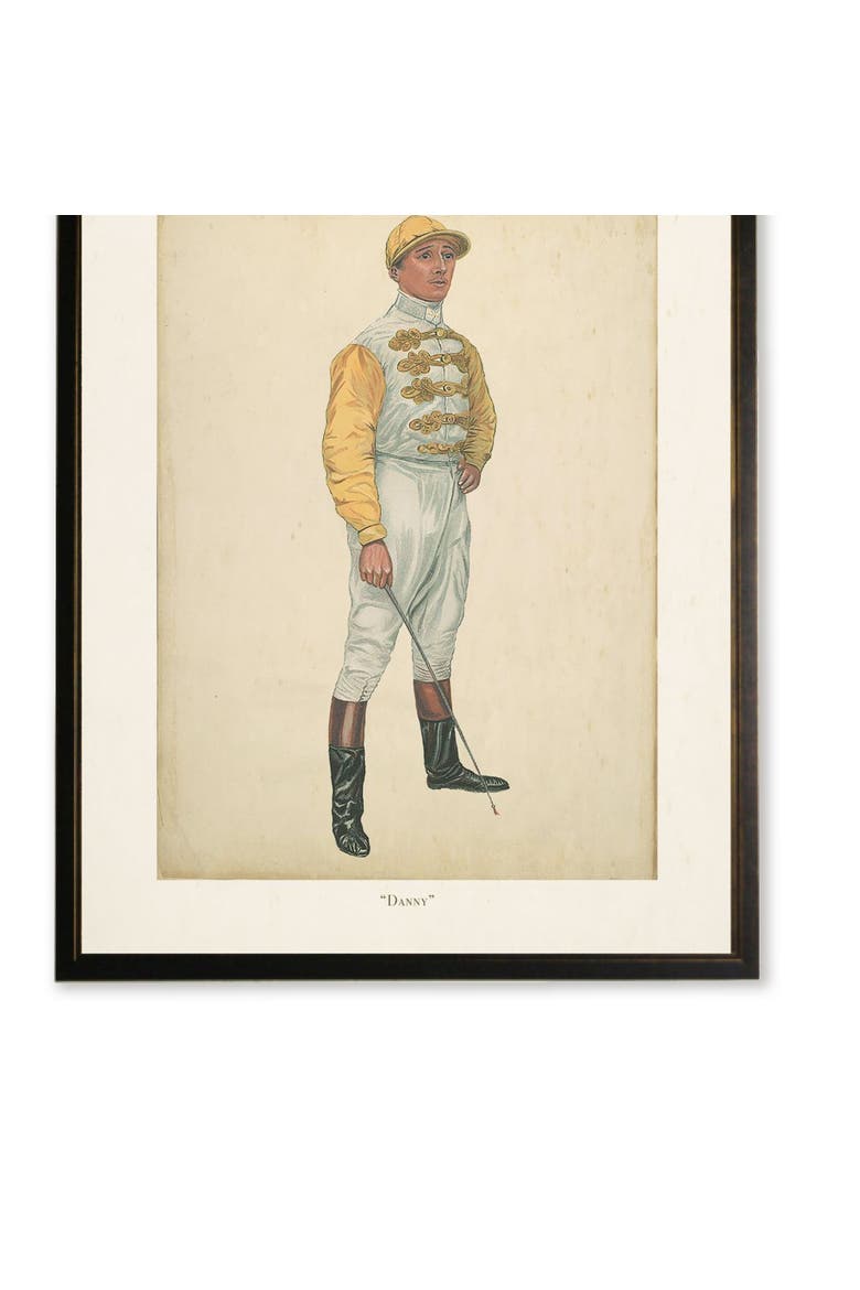 "Danny" Jockey in Copper and Black Frame, Main, color, Multi