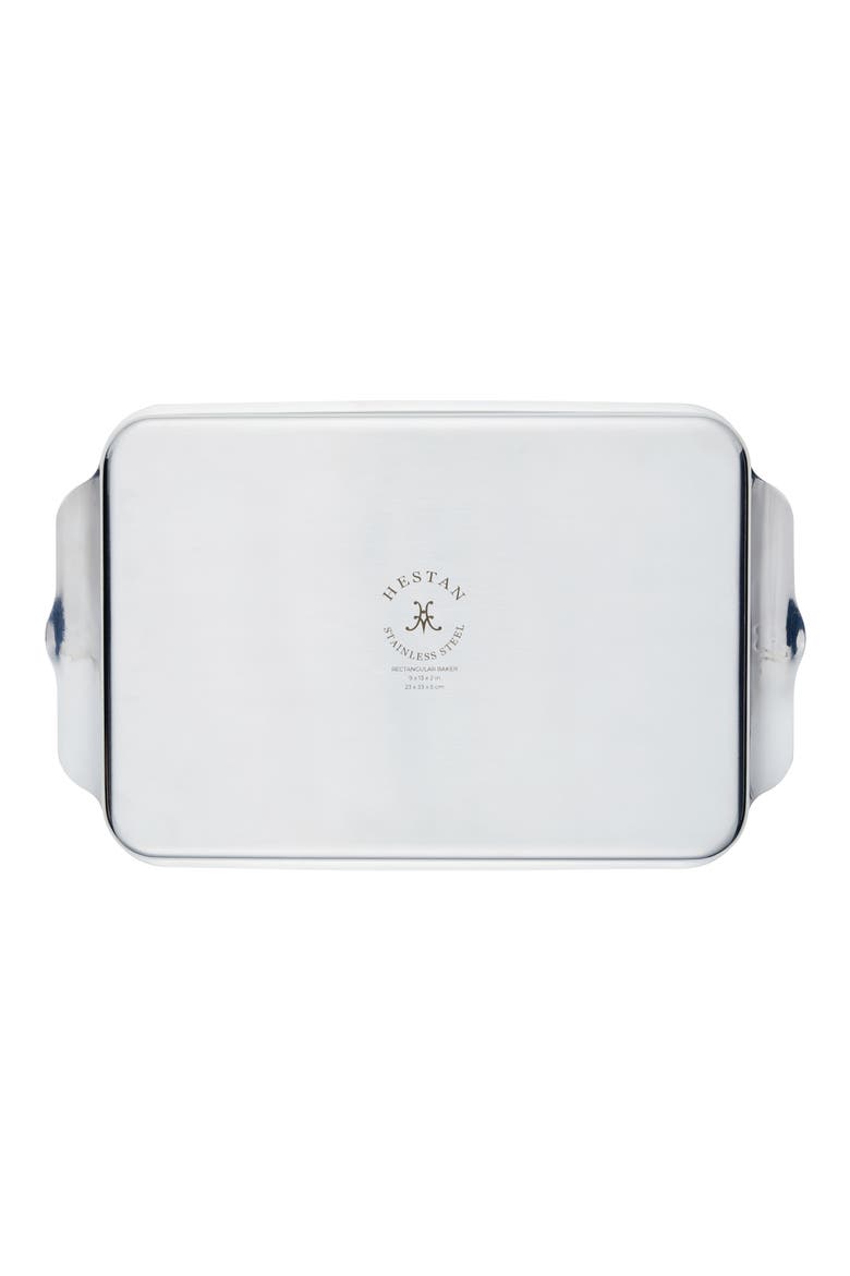 OvenBond Stainless Steel Rectangular Baking Pan, Alternate, color, STAINLESS STEEL
