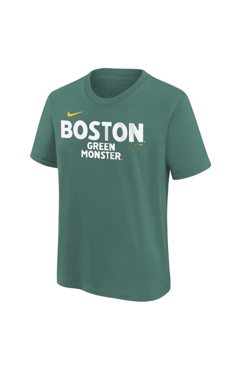 Nike Youth Nike  Green Boston Red Sox 2025 City Connect Wordmark T-Shirt, Alternate, color, 