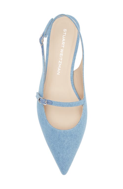 Stuart Weitzman Emilia Mary Jane Slingback Flat