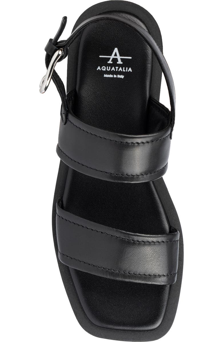 Aquatalia Joni Slingback Sandal, Alternate, color, Black