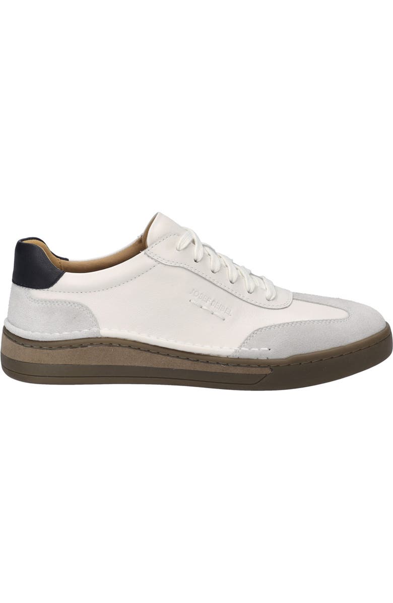 Josef Seibel Cleve 07 Low Top Sneaker, Alternate, color, White