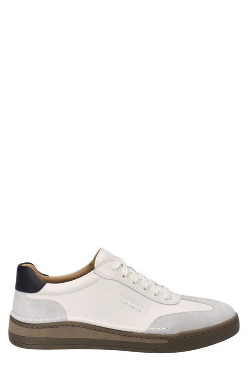 Josef Seibel Cleve 07 Low Top Sneaker In White