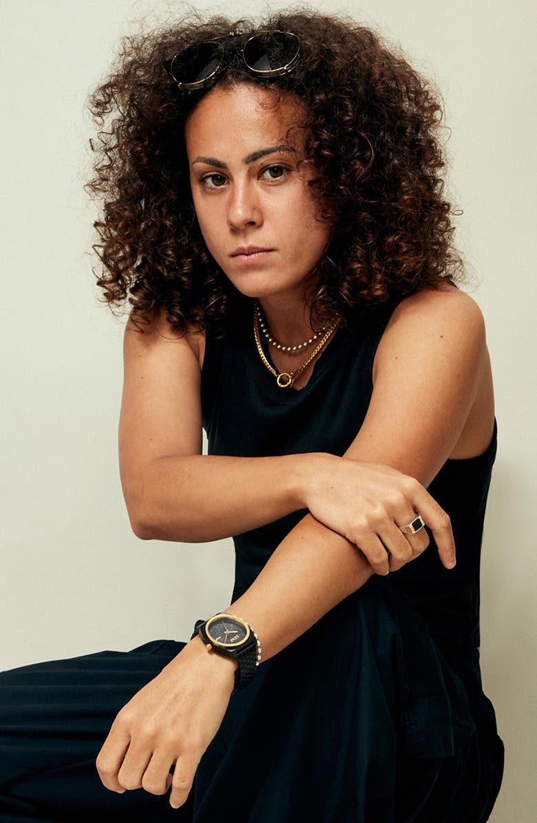 Nixon x 2PAC Time Teller Bracelet Watch, 37mm, Alternate, color,