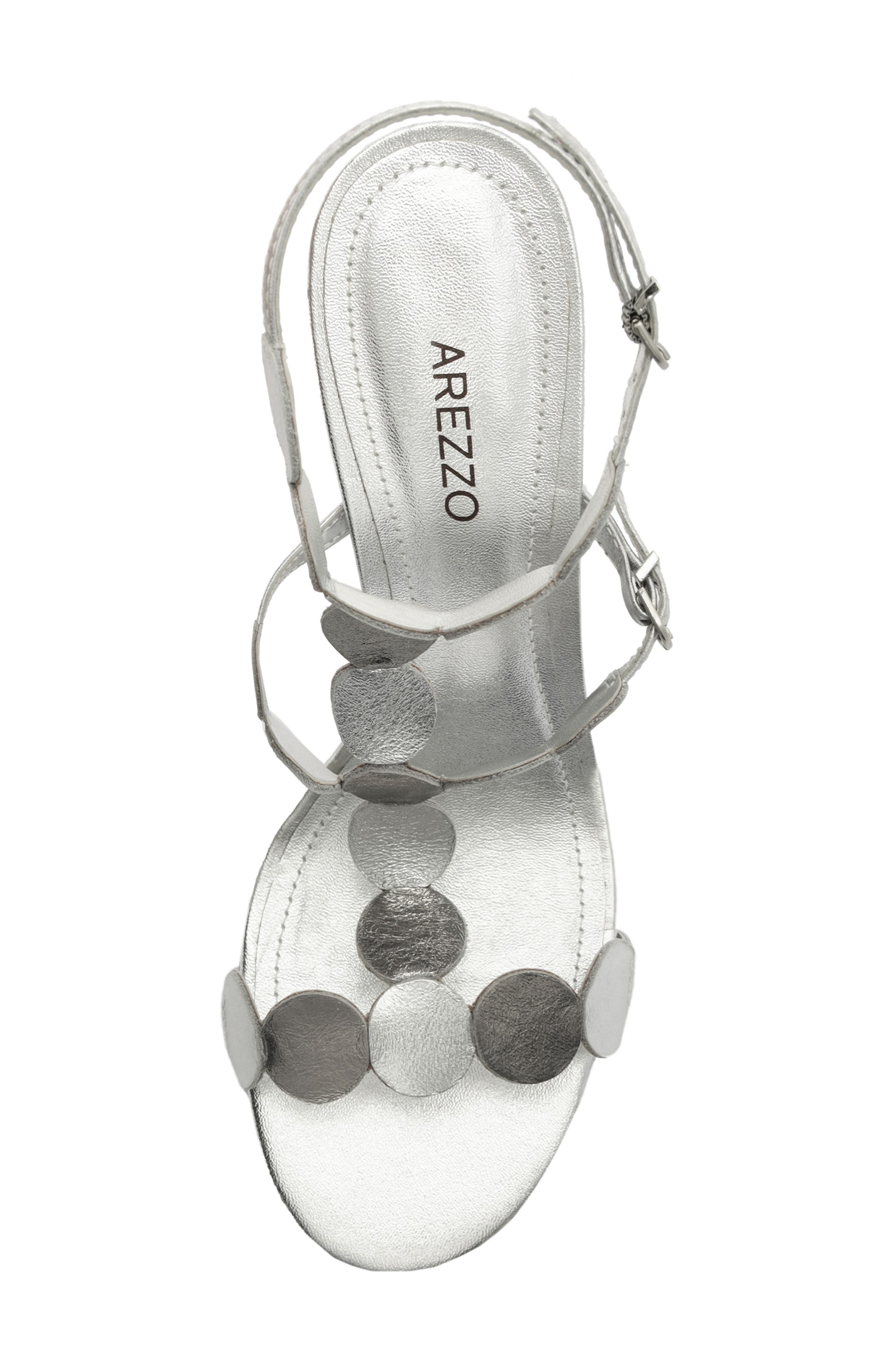 Arezzo Holly High Stiletto Sandal, Alternate, color, 