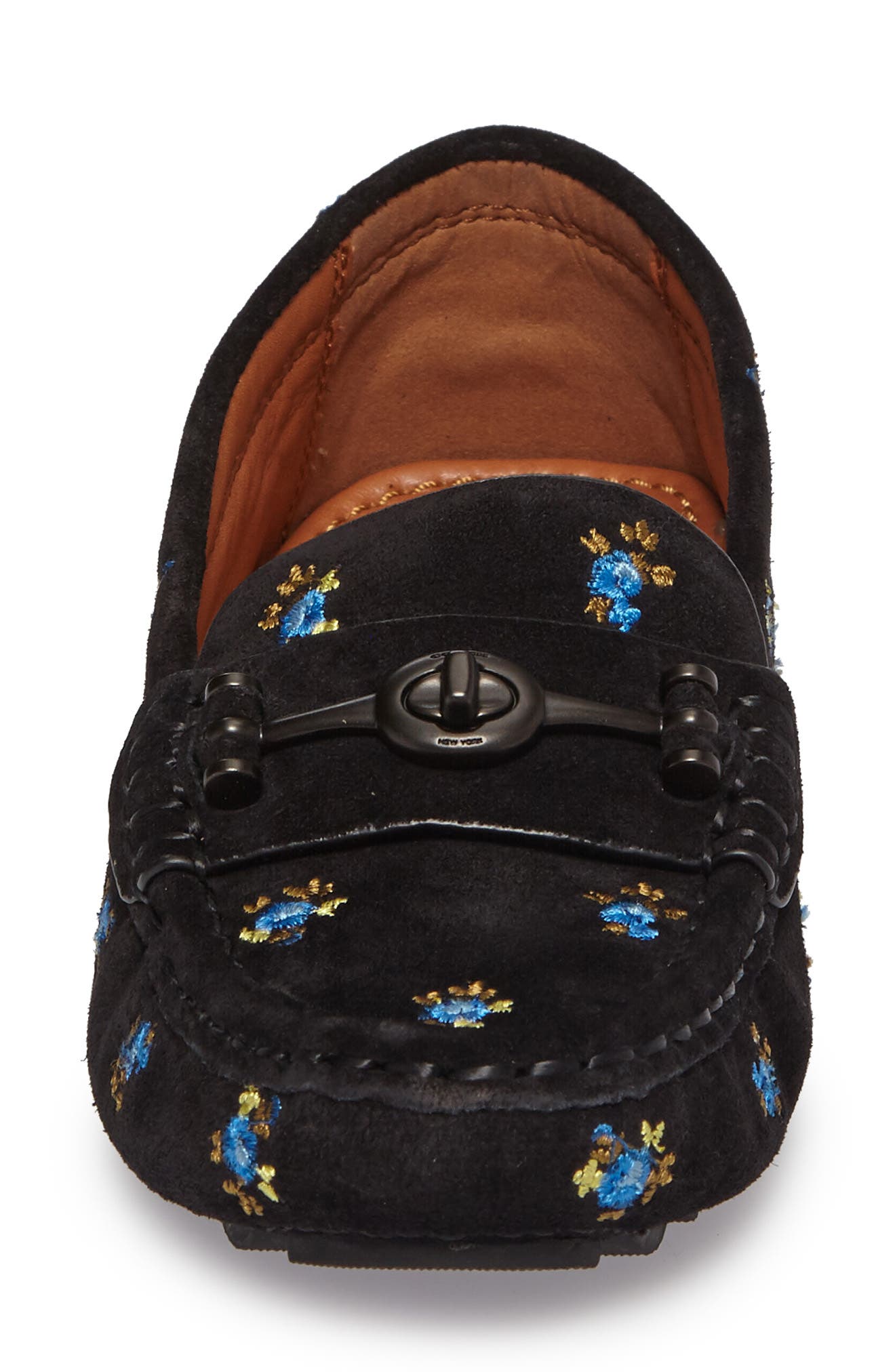 Crosby Driver Loafer, Alternate, color, BLACK SUEDE