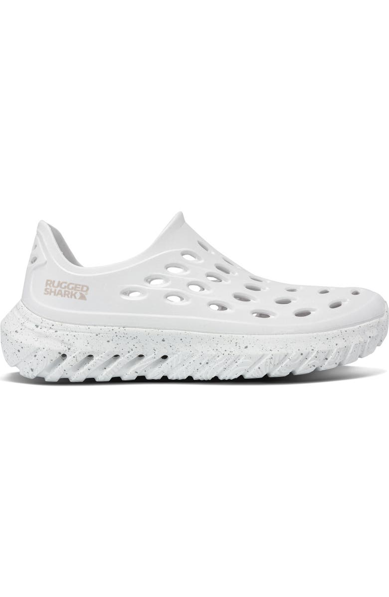 RUGGED SHARK Ladies Rift Slip-On Water Shoes, Alternate, color, Bone