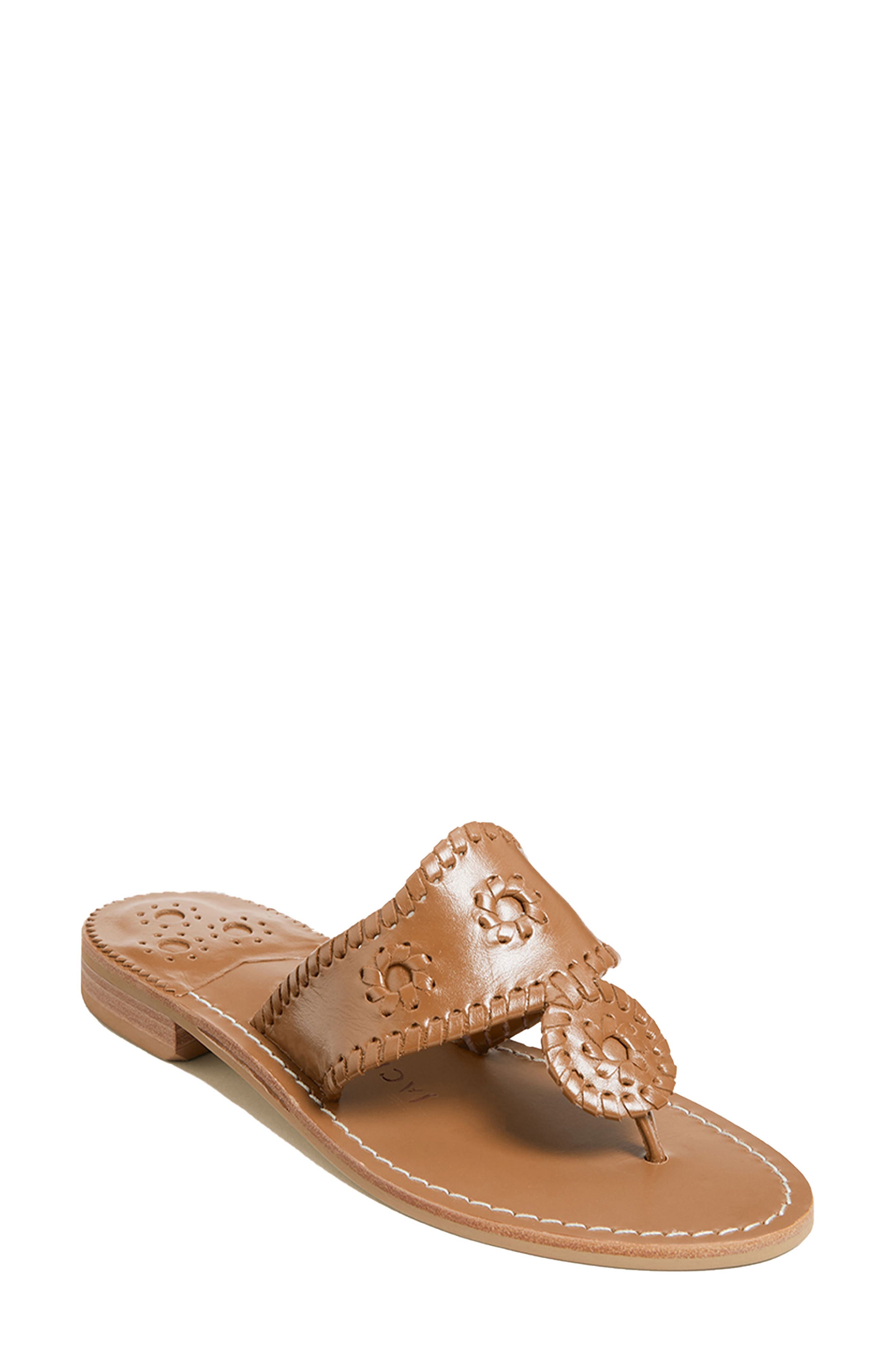Jacks Natural Flip Flop, Main, color, OAK