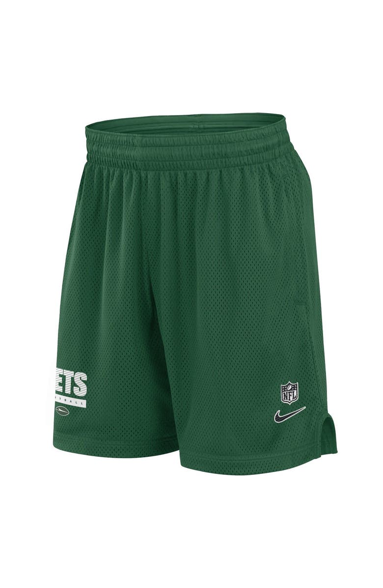 Nike Men's Nike Green New York Jets 2024 Sideline Performance Mesh Shorts, Alternate, color, Green