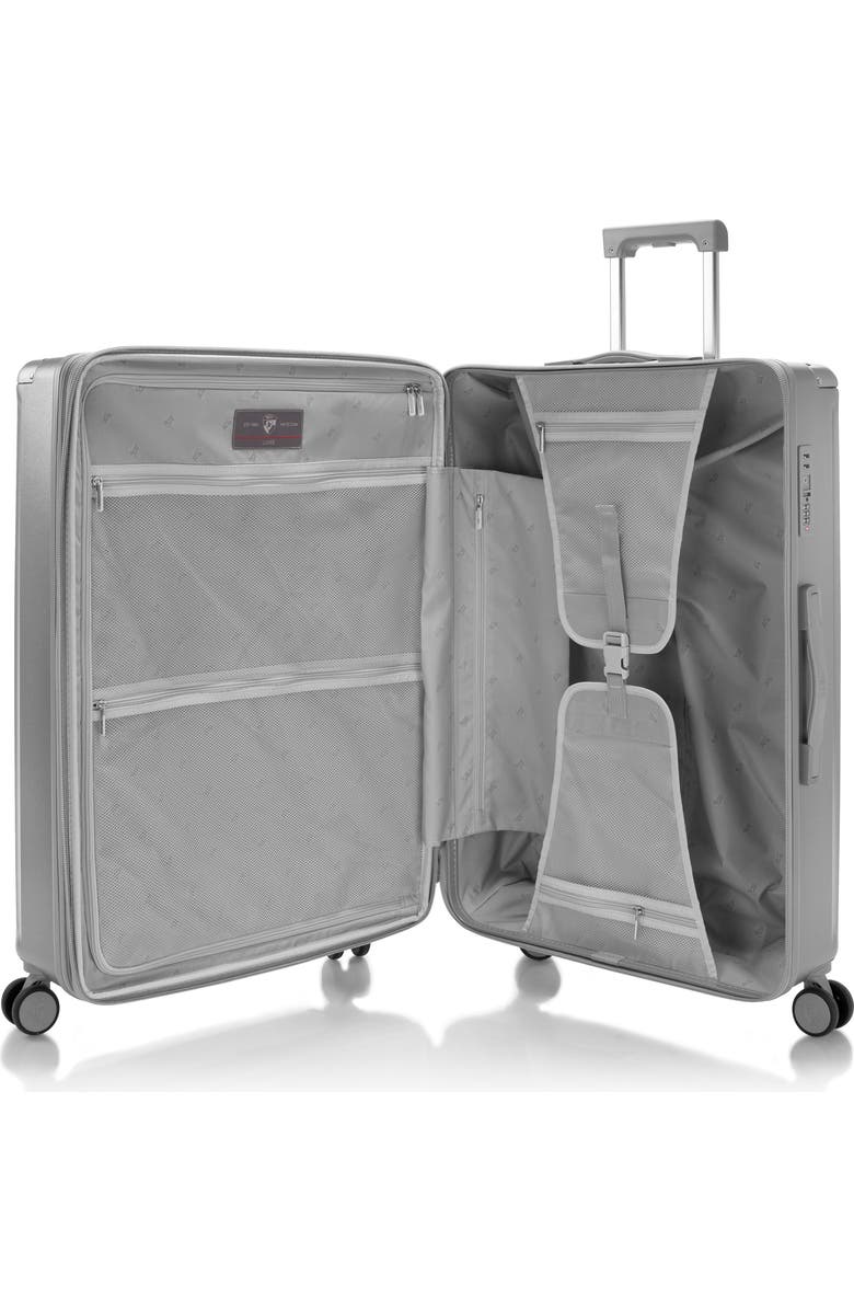 Heys Luxe 30 Inch Luggage, Alternate, color, Silver