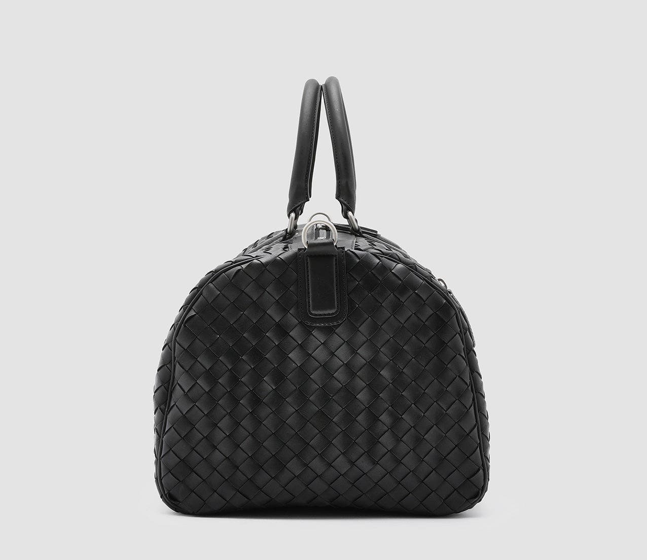 Officine Creative Armor 01 Hand-Woven Tote Bag, Alternate, color, Black