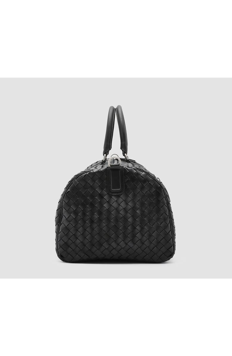 Officine Creative Armor 01 Hand-Woven Tote Bag, Alternate, color, Black