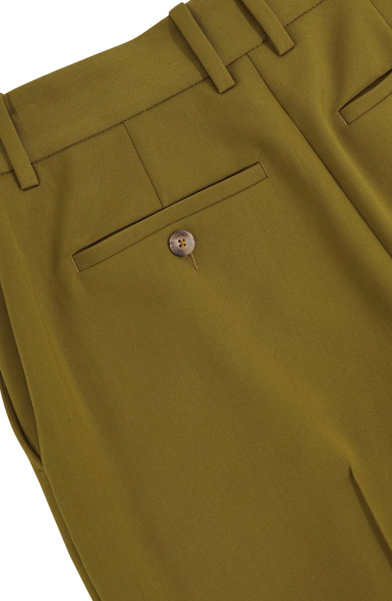 Reiss Luisa Pintuck Pants, Alternate, color, Green