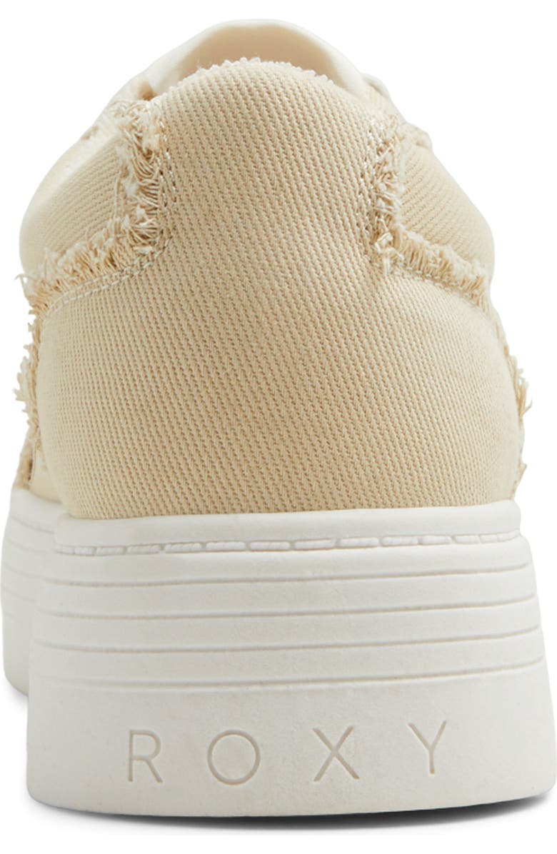 Roxy Sheilahh 2.0 Platform Sneaker, Alternate, color, Natural