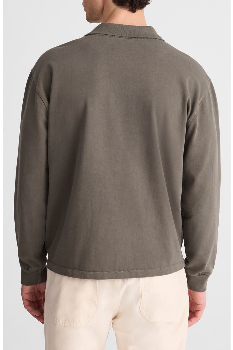 Compact Knit Polo, Alternate, color, OLIVE SLATE