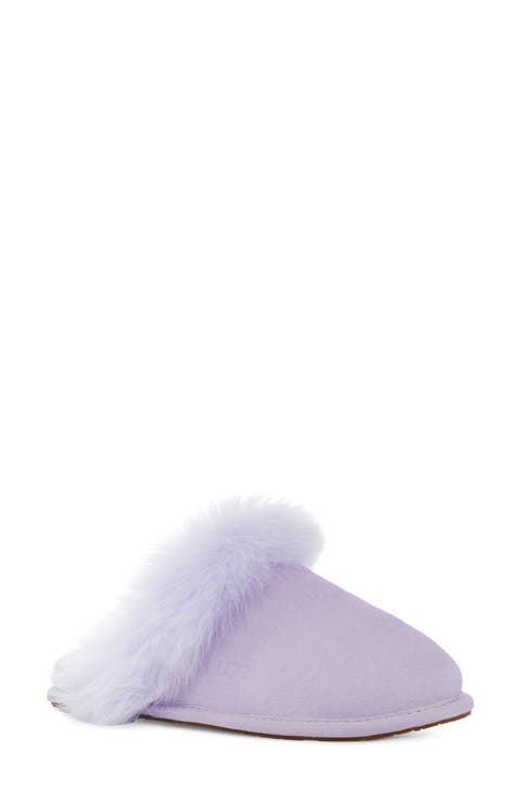 Scuff Sis Genuine Shearling Mule Slipper