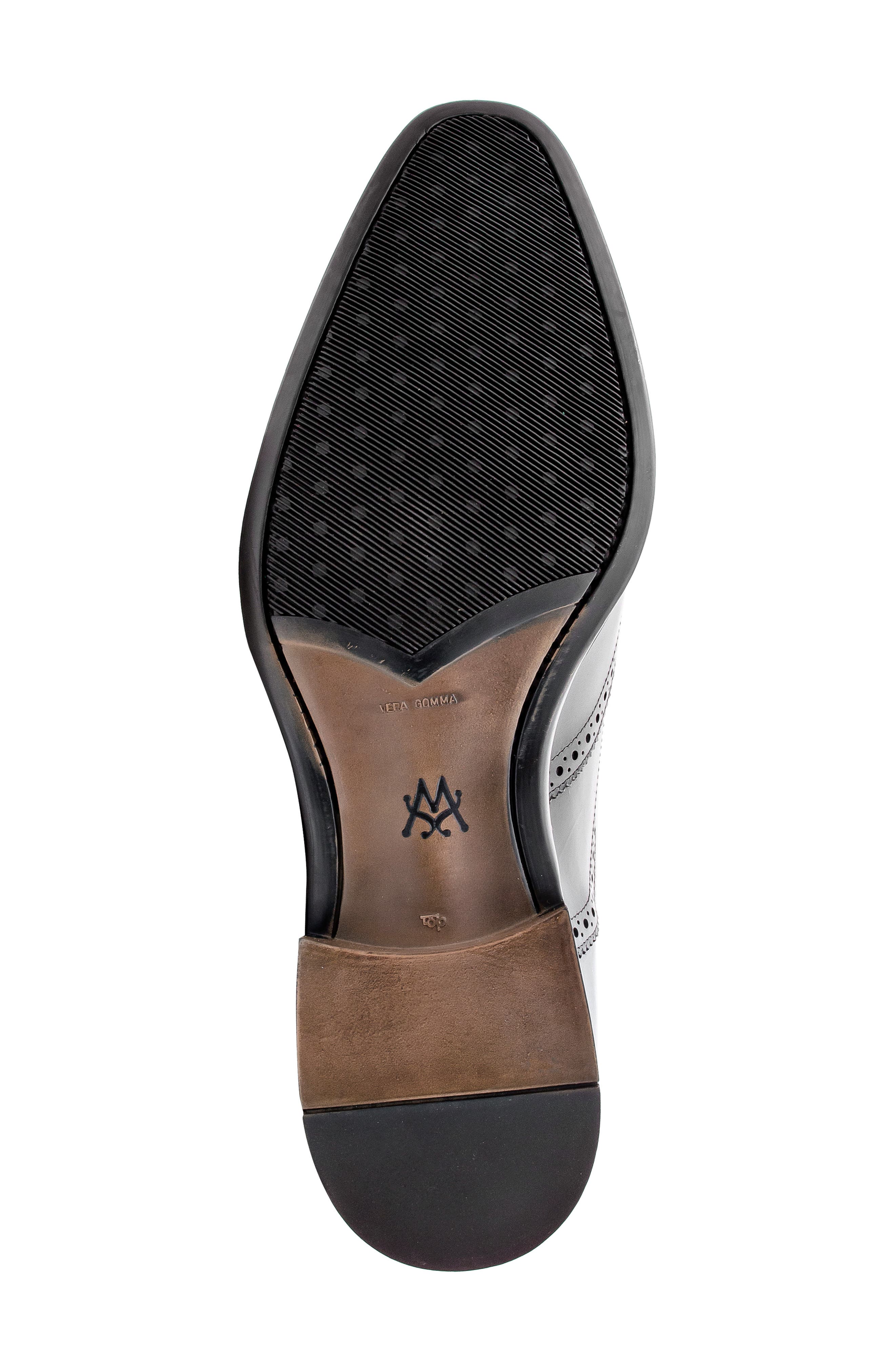 Mezlan Galco Wingtip Oxford, Alternate, color, Black