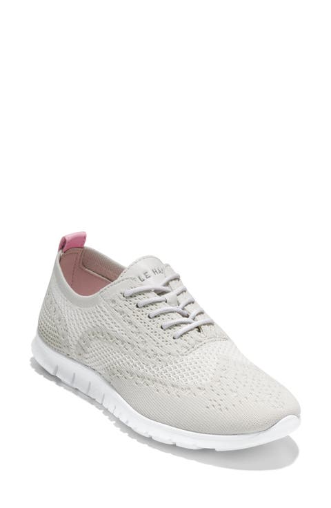 ZERØGRAND Stitchlite Wingtip Oxford Sneaker (Women)