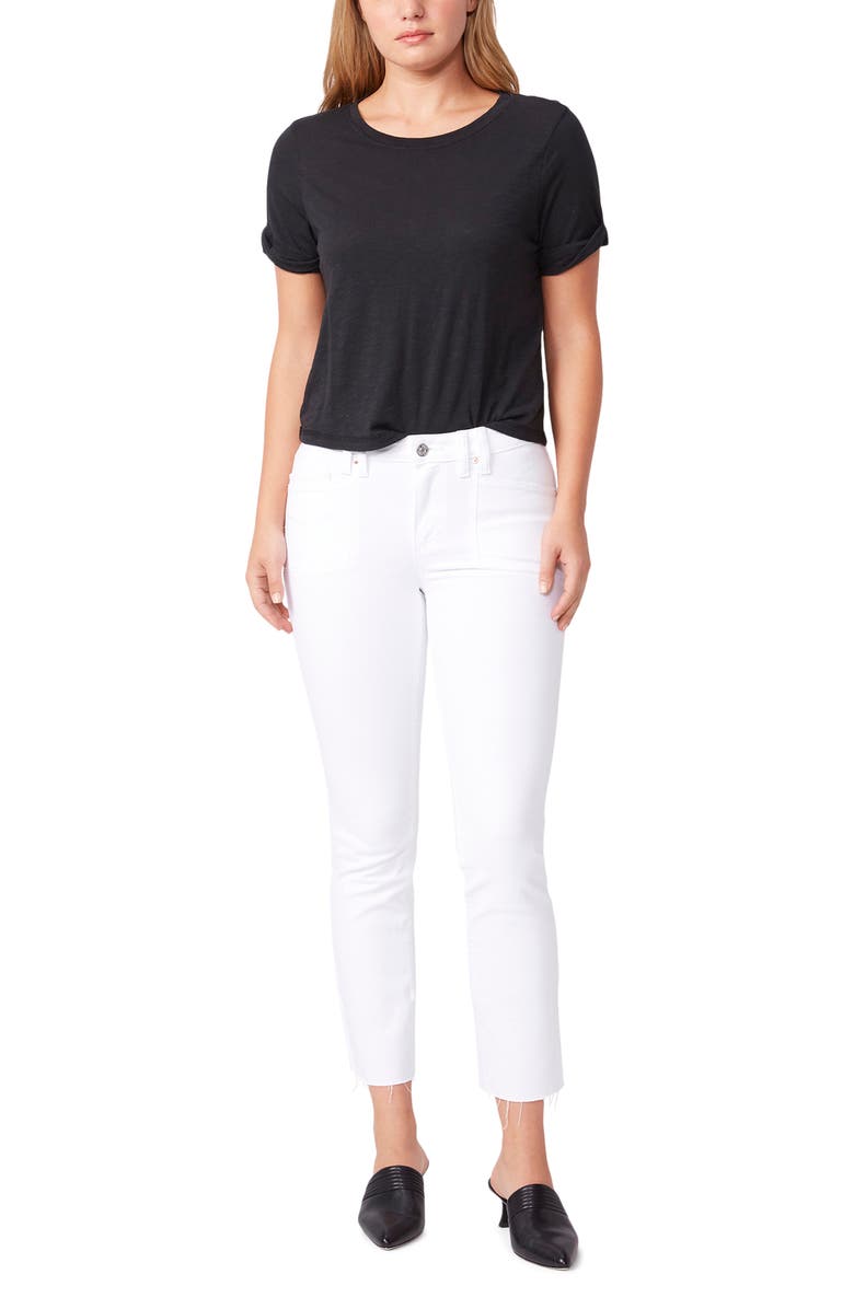 PAIGE Amber Straight Leg Jeans, Alternate, color,