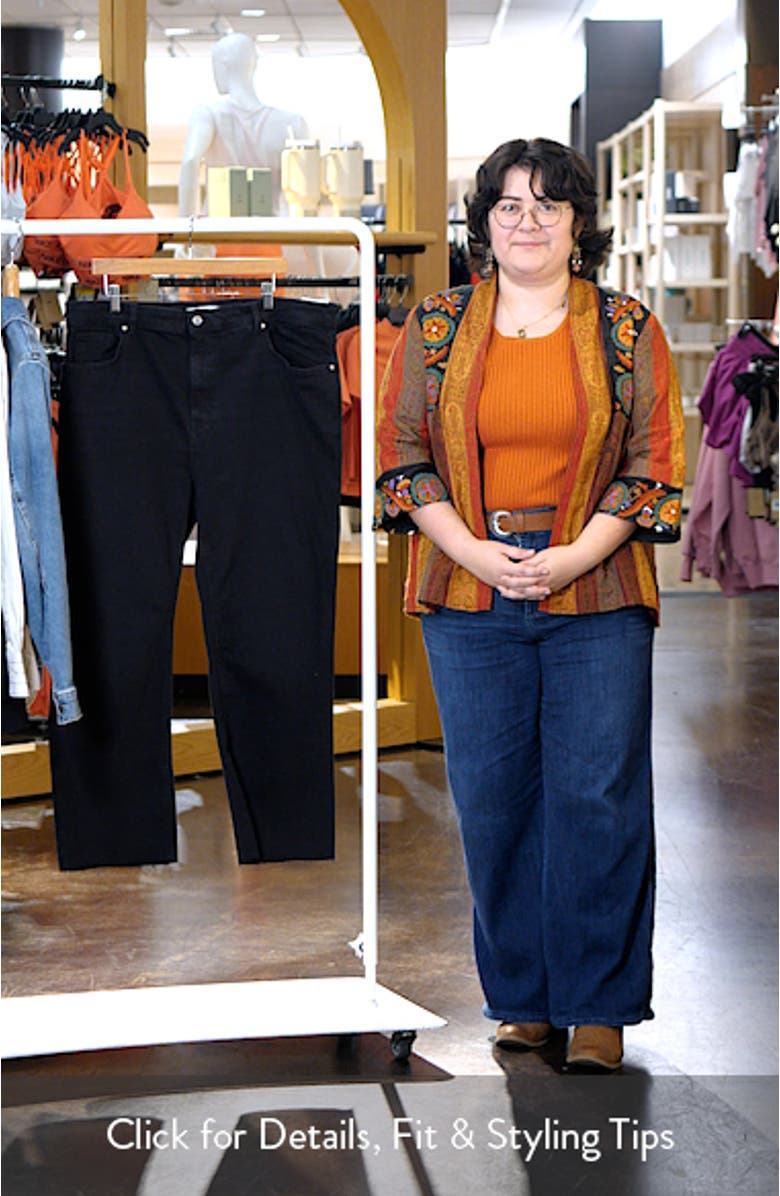 Raw Hem Crop Flare Jeans, sales video thumbnail