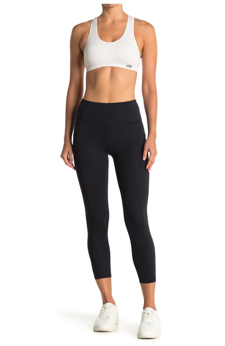 X by Gottex Vanessa Slip Pocket Cropped Ankle Leggings, Main, color, 