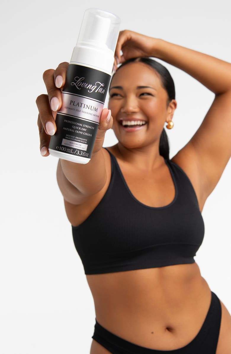 Loving Tan Platinum Ultimate Self Tanning Mousse, Alternate, color, Maximum
