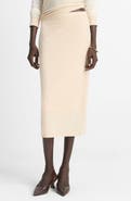 Vince Cotton Midi Skirt