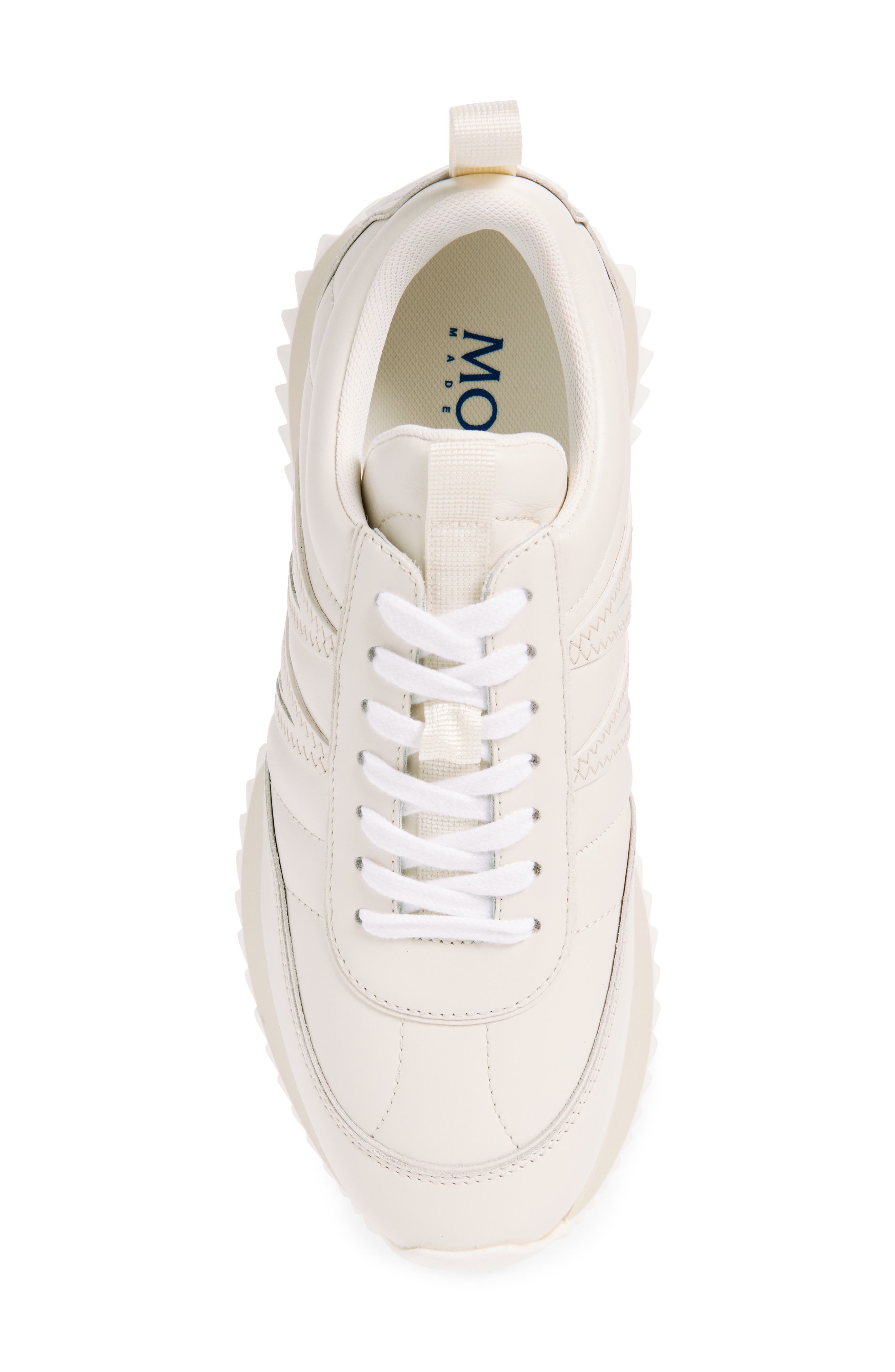 Moncler Pacey Sneaker, Alternate, color, Gardenia
