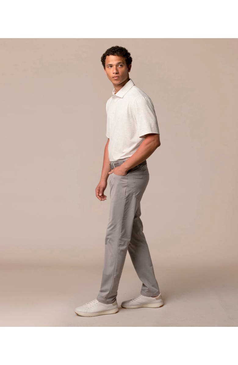 ASHWORTH GOLF Morning Glory Polo, Alternate, color, Lunar/White