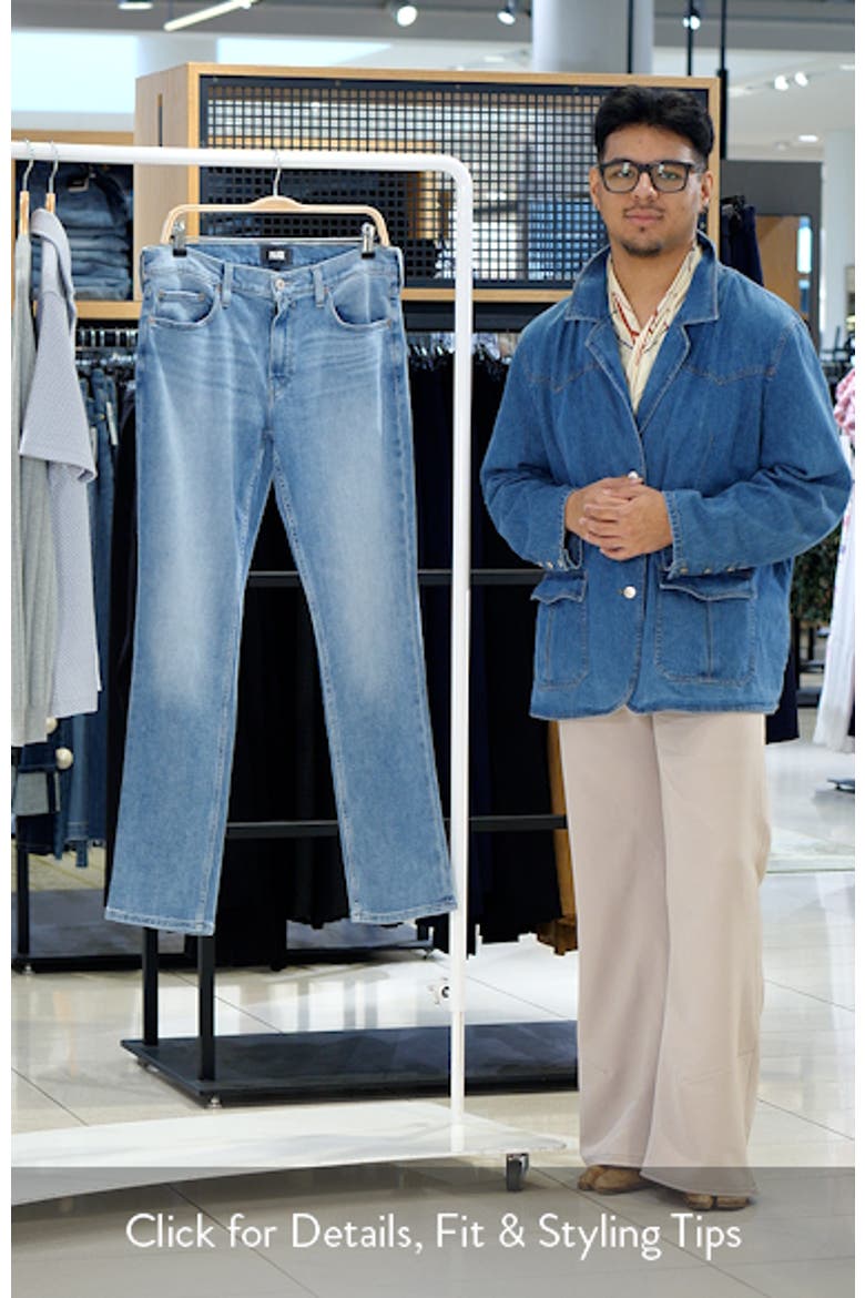 Federal Slim Straight Leg Jeans video