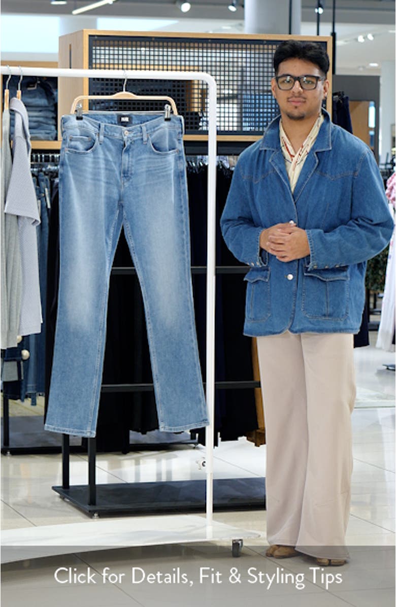 Federal Slim Straight Leg Jeans, sales video thumbnail