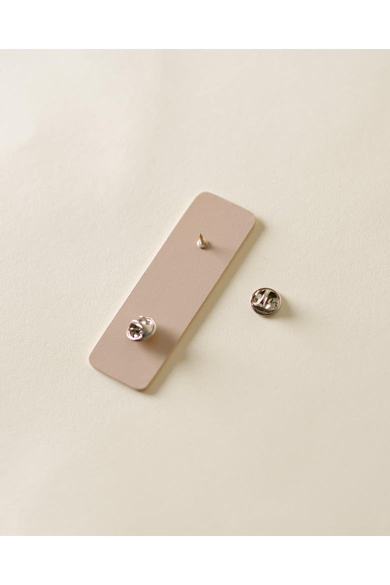 Bin Label with Pins, Alternate, color, Stone