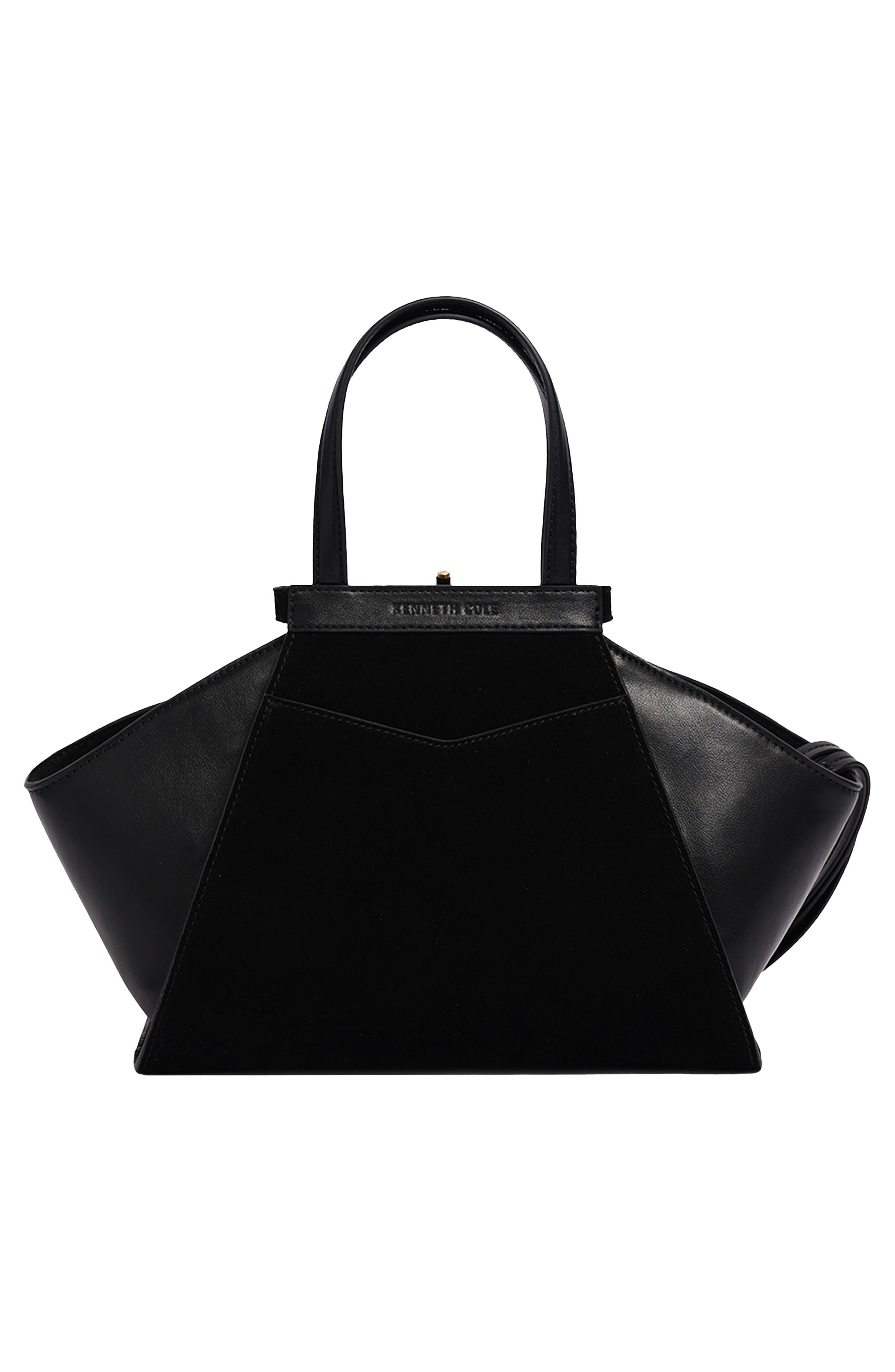 Crosby Leather Satchel, Alternate, color, BLACK