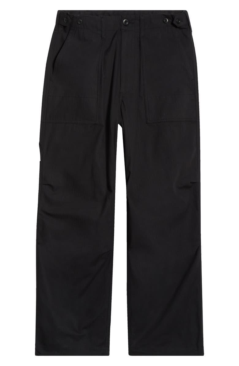 Snow Peak Takibi Herringbone Pants, Alternate, color, Black