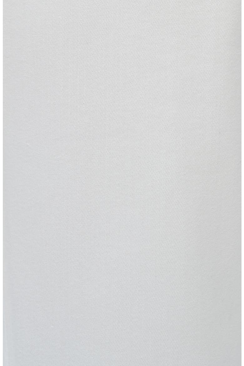 High Waist Crop Relaxed Straight Leg Utility Jeans, Alternate, color, WHITE