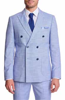 PAISLEY & GRAY Soho Slim Fit Double Breasted Suit Jacket