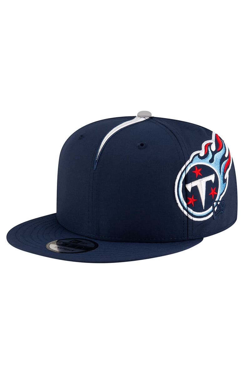 New Era Men's New Era Navy Tennessee Titans Helmet 9FIFTY Snapback Hat, Main, color, Navy