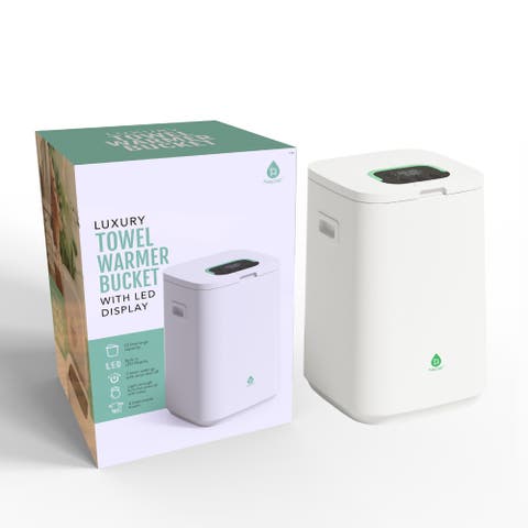 Towel Warmer Bucket with LED Display