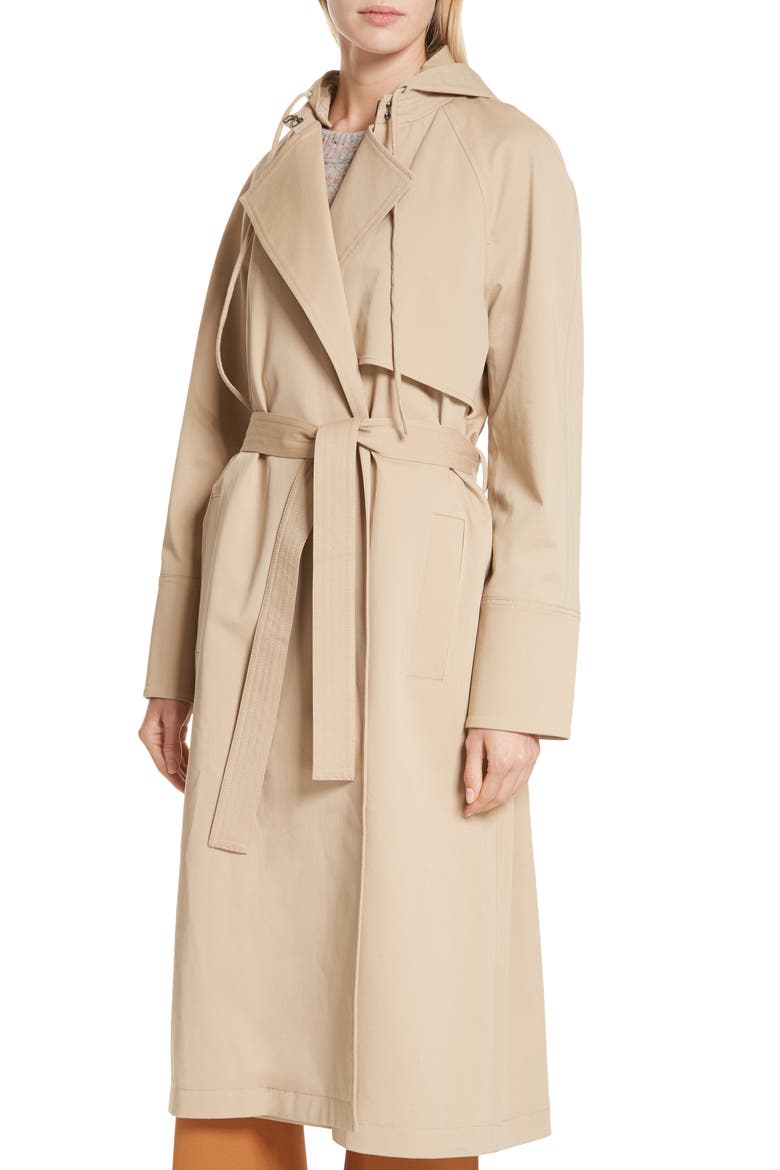 Andover Trench Coat, Alternate, color, KHAKI