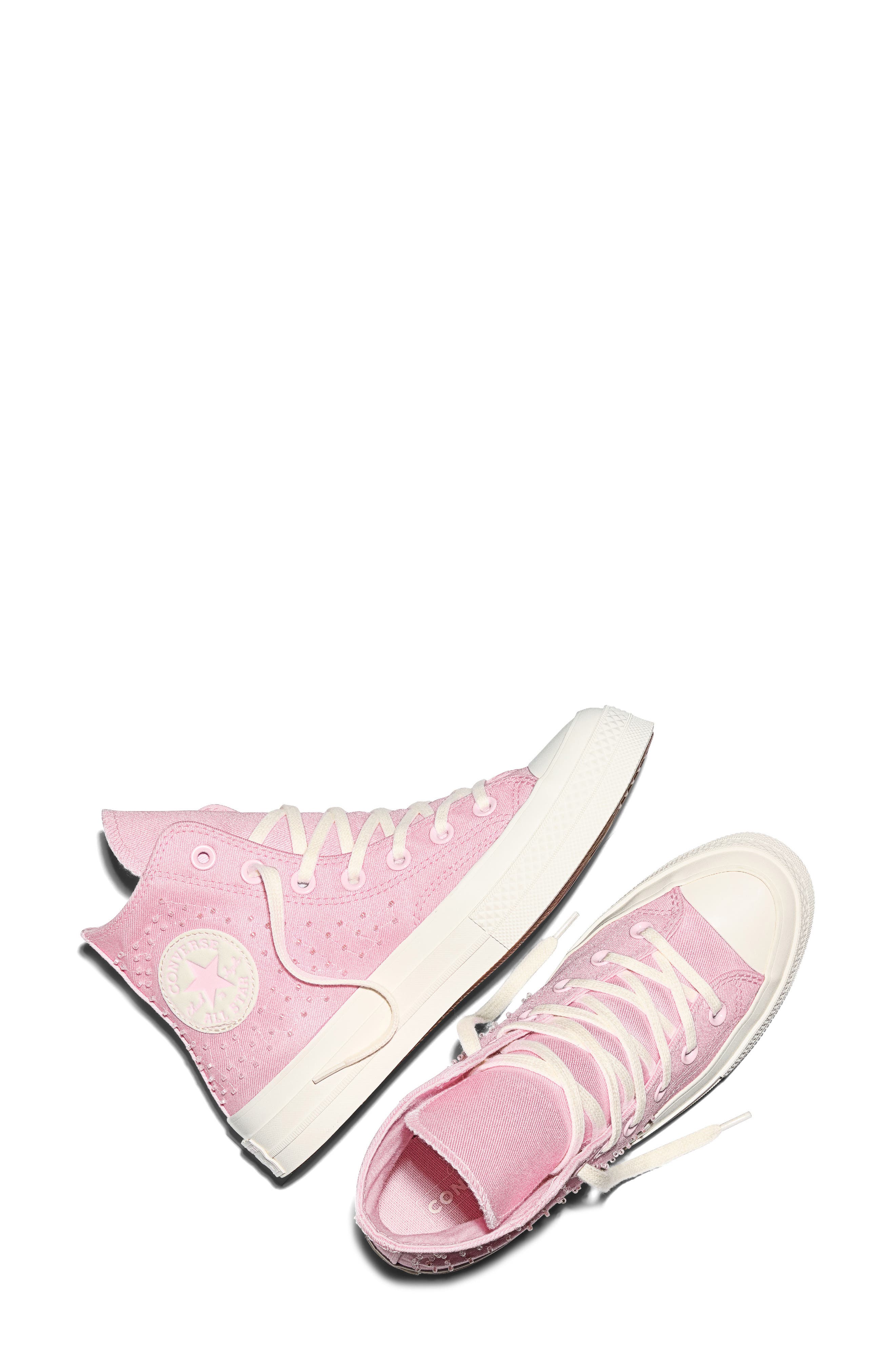 Chuck 70 Beads Canvas High Top Sneaker, Alternate, color, NEW FOUND BLOOM
