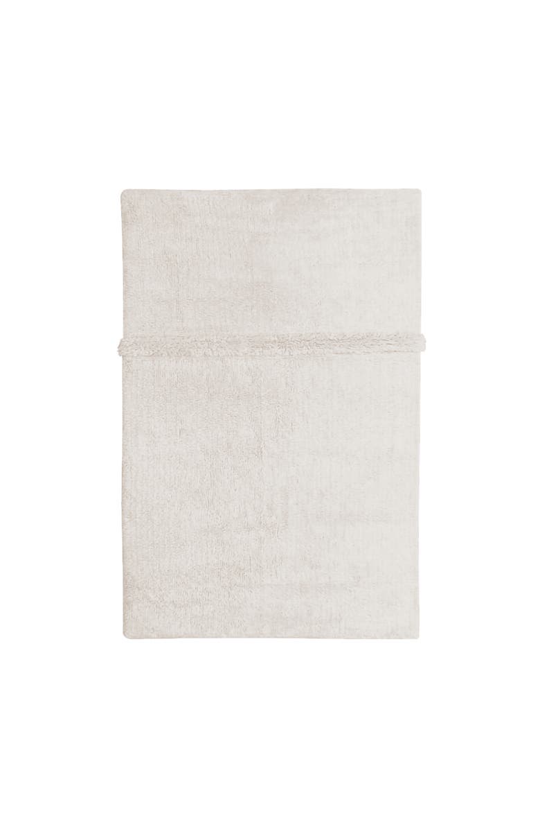 Lorena Canals Woolable rug Tundra, Main, color, Sheep White