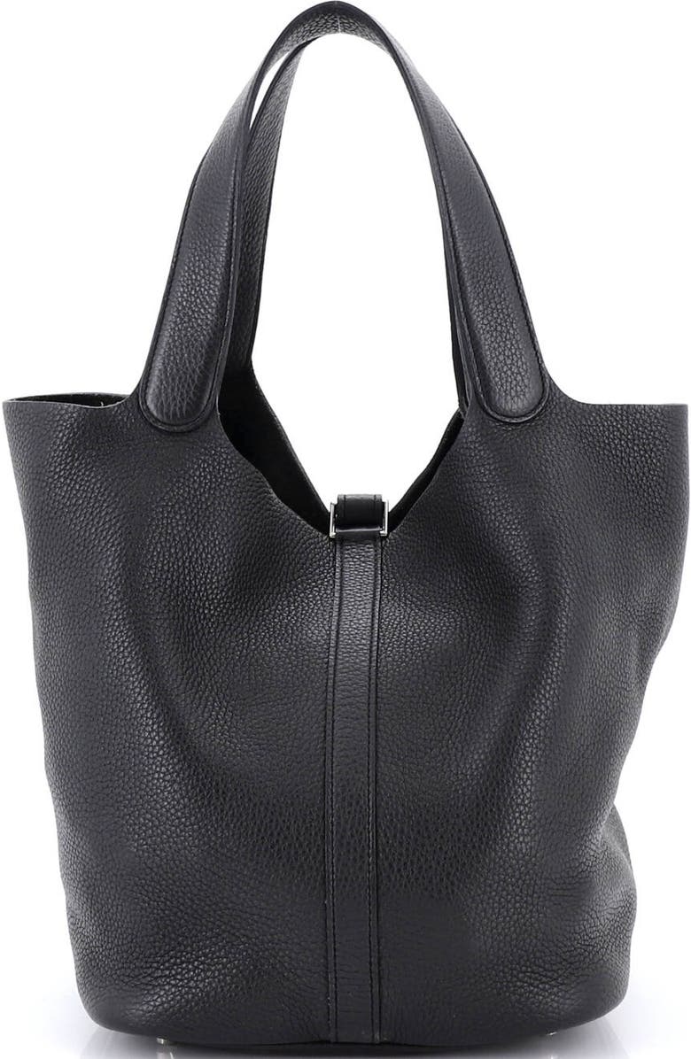 Pre-Owned Hermes Picotin Lock Bag Clemence GM, Alternate, color, Plomb